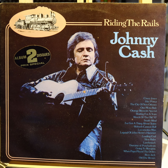 JOHNNY CASH - Riding the rails