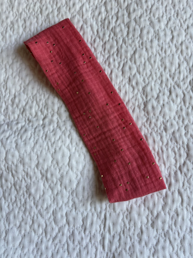 Bandeau modèle Corail et doré