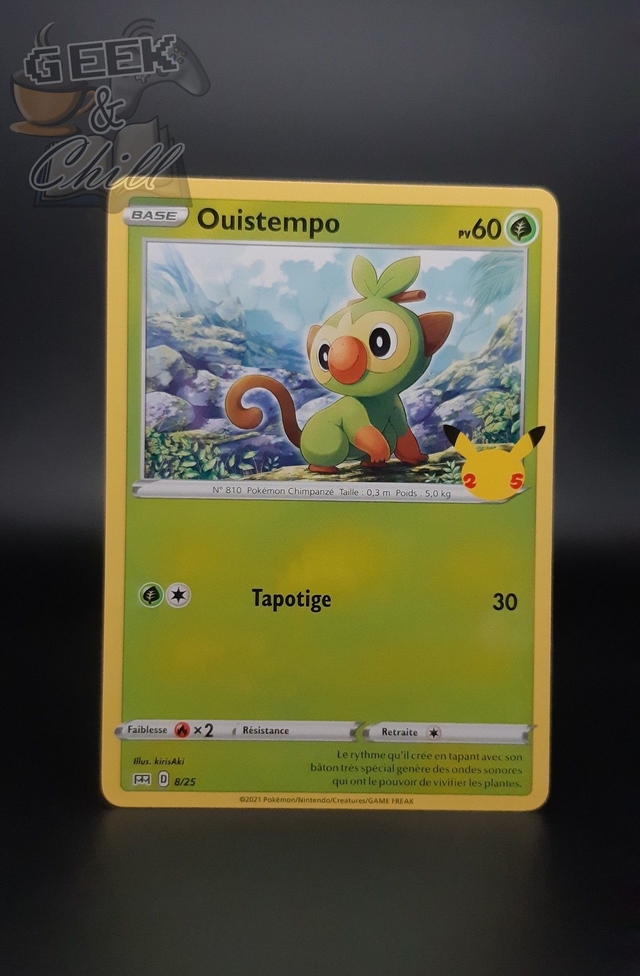 Carte Pokémon - 25th Anniversaire - Promo McDo 2021 - Ouistempo