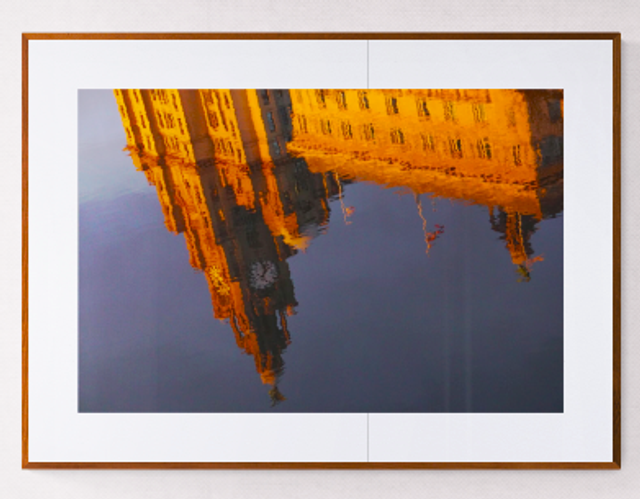 Silence in a Golden Reflection - Print