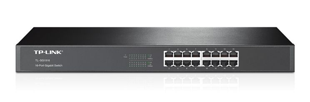 Tp-link 16-Port Gigabit Switch Unmanaged Black