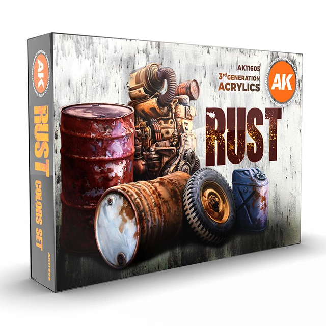 AK 3rd Gen Paintset: RUST AND ABANDONED