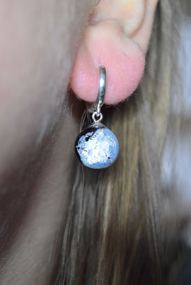 CRÉOLES MINI GALAXIE MONTURE ARGENT (CGA3)