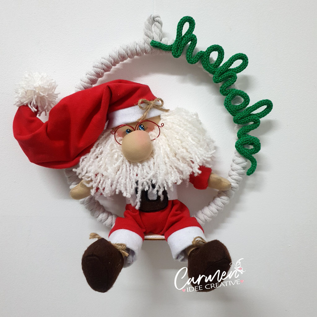 Ghirlanda Babbo ohohoh medium