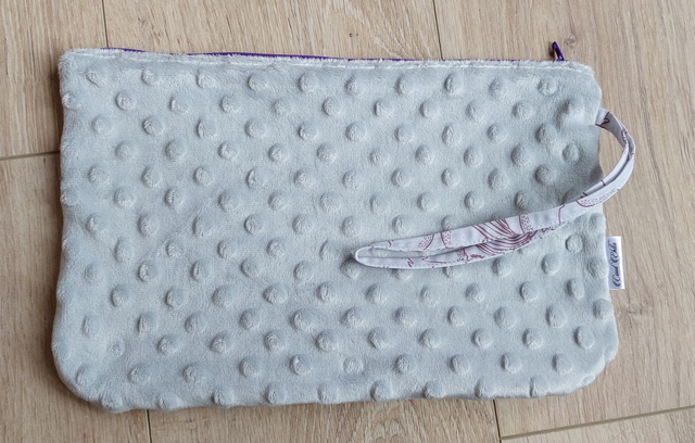 Trousse souple gris hérisson