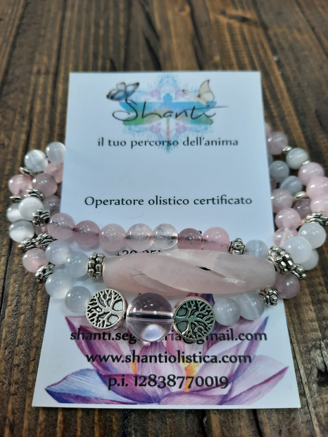 Bracciale donna 3 fili per favorire l'amore