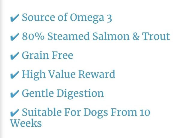 Salmon & Trout - Dog And Puppy Training Treats 100g