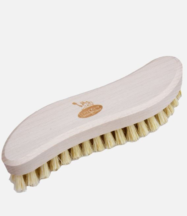 Brosse à linge mi-dure bois et fibres naturelles Droguerie Ecologique 