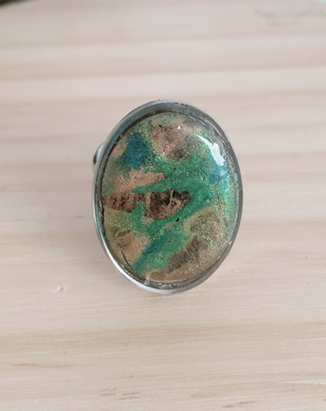 Bague " Jade Royale" 