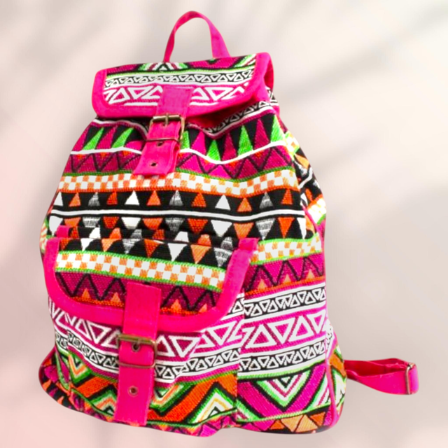 Sac &quot;Rose&quot; jacquard BH-014