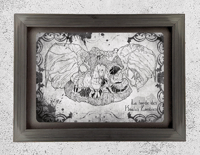 La horde des koalas zombies