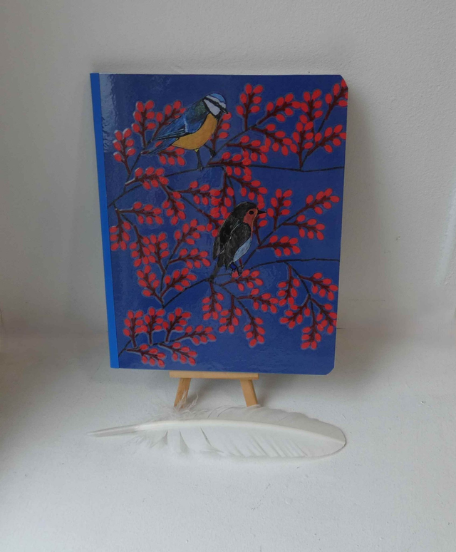Le carnet de dessin aux oiseaux
