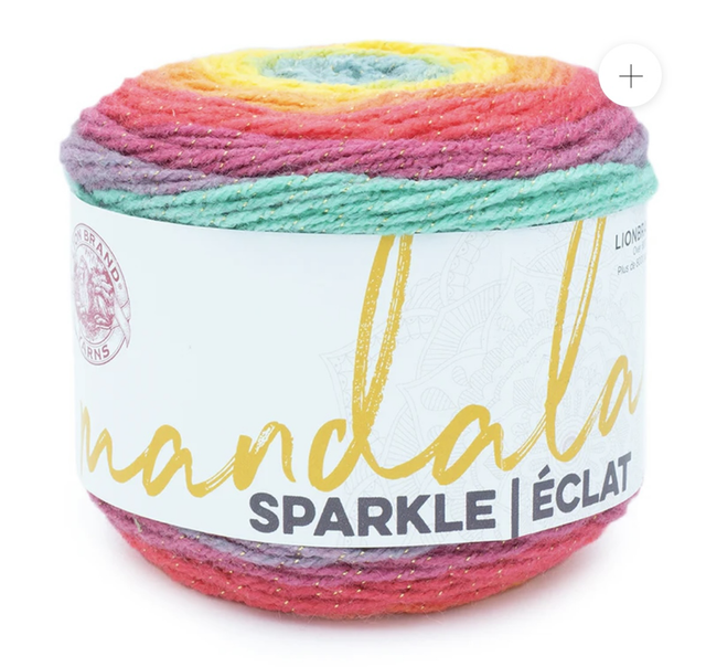 Lionbrand Mandala Sparkle 312 Crux