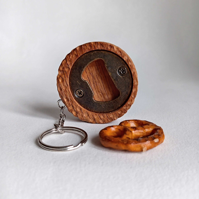 Décapsuleur porte clés cacahouètes