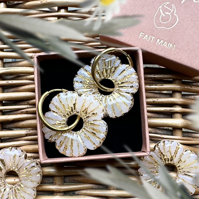 Elarias Translucide moucheté doré