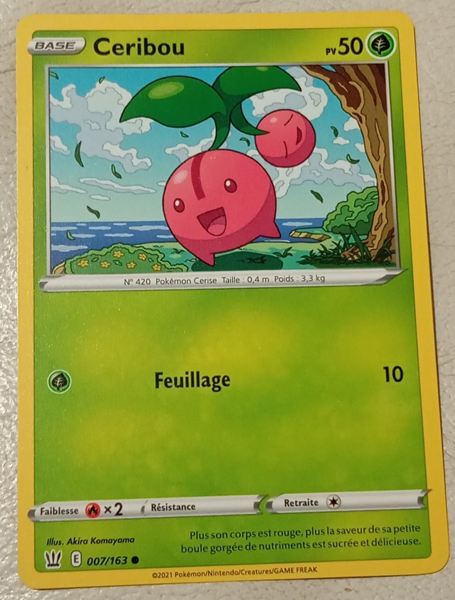 Carte pokémon Ceribou