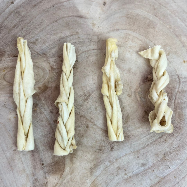 BRAIDED LAMB SKIN 12CM-15CM