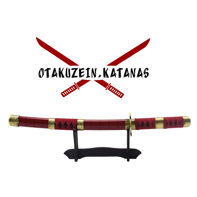 Katana S5054 Sandai Kitetsu de Zoro de One Piece réplica no oficial de 45 
