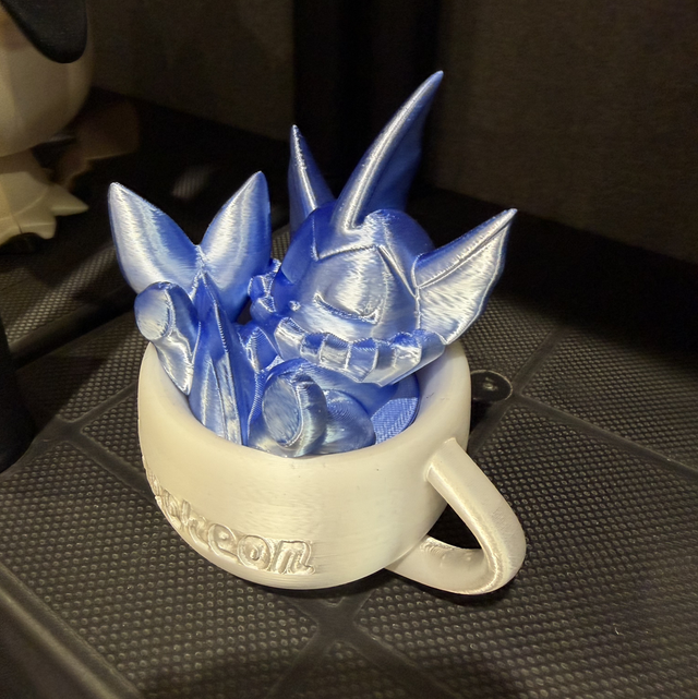 Fanart pla effetto multicolor o glitter