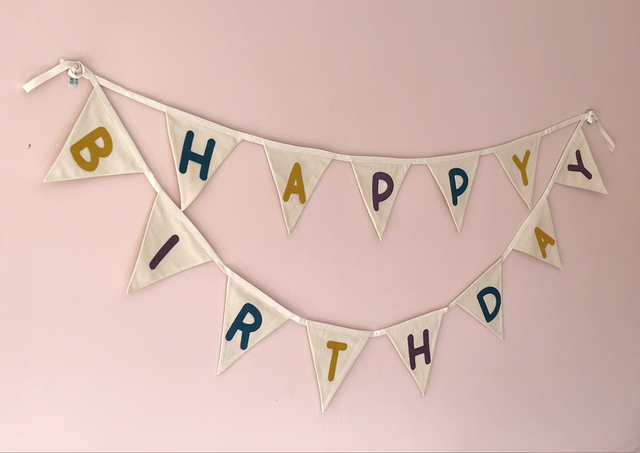 Birthday bunting