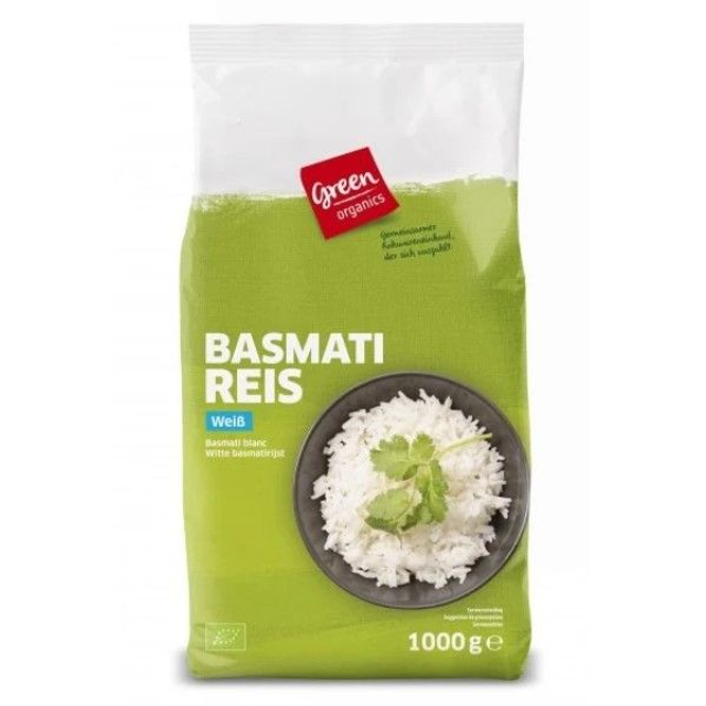 Green Echter Basmatireis weiß,  1kg Packung