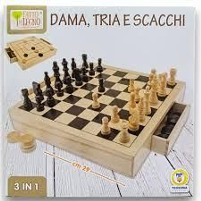 DAMA, TRIA &amp; SCACCHI