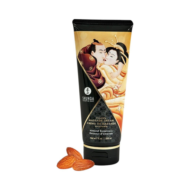Crema Comestible para Masajes Almendras Dulces 200 ml