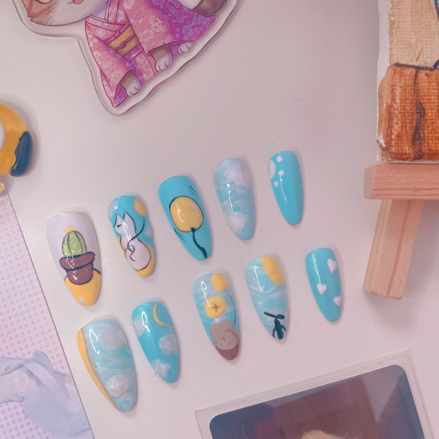 Set de Press-on Nails "Serendipity" 💛✨