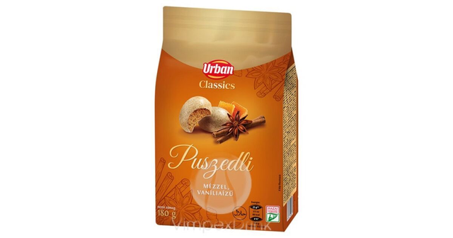 Urban vanilias puszedli 180g (Biscuits moelleux)