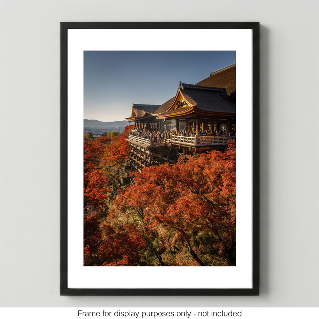 Autumn at Kiyomizu-Dera - Portrait