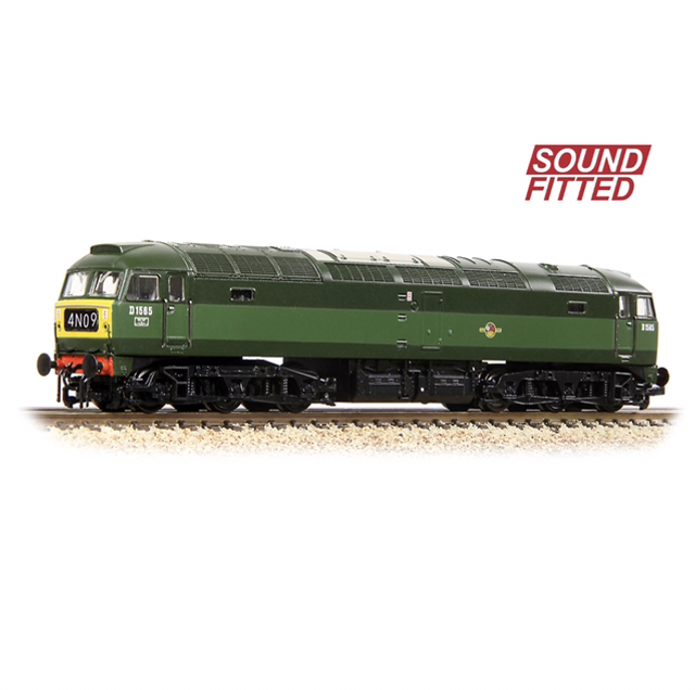 GRAHAM FARISH 371-825DSF Class 47/0 D1565 BR Green (Small Yellow Panels)