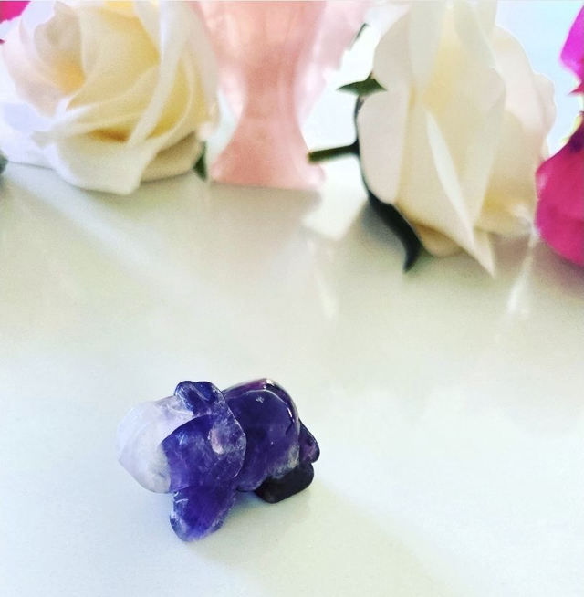 Elephant : Amethyst
