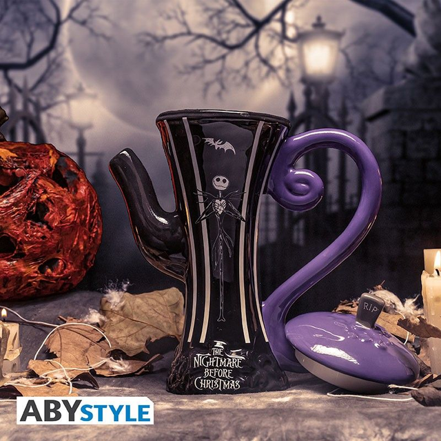 (Preordine)🎃Teiera Jack Skellington -The Nightmare Before Christmas-ABYstyle💀