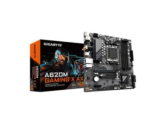 02.1.0005 – Scheda Madre Gigabyte A620M Gaming X AX AM5 – Entry Level per Ryzen 7000