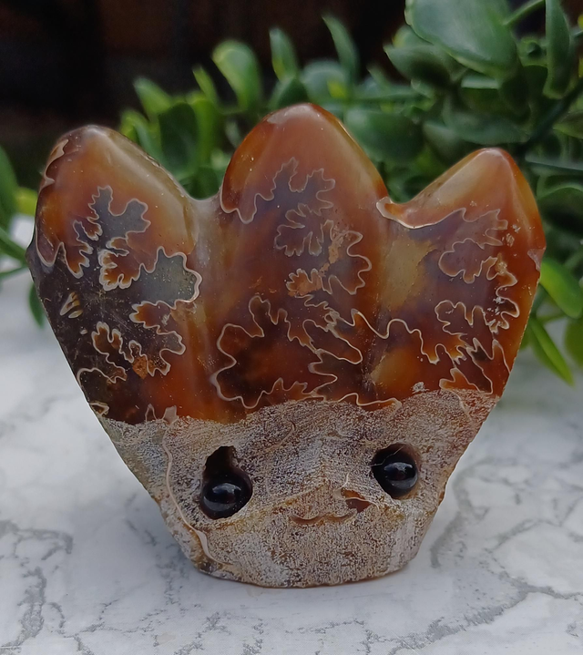 Crystal Critter Autumn. Ammonite 