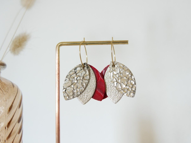 MAHÉ bronze / rouge