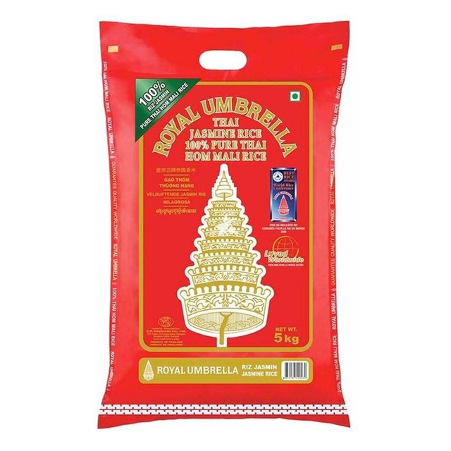 Royal Umbrella Thai Jasmine Rice 5kg