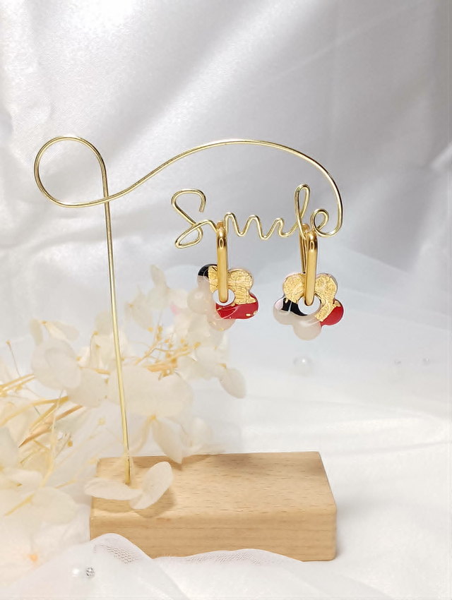 Boucles d'Oreilles "Éclat Floral Japonais"
