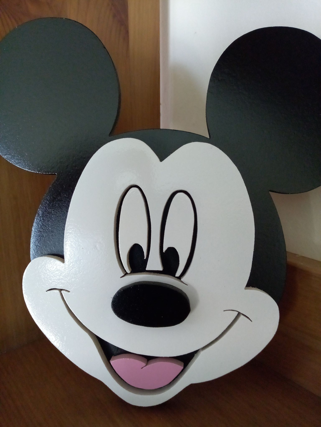 Visage de Mickey - 20x22 cms