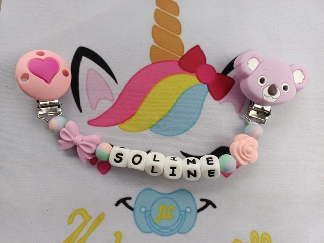 Attache doudou Noeud