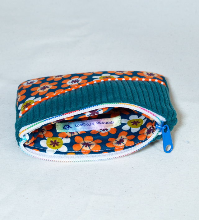 Porte monnaie en velours