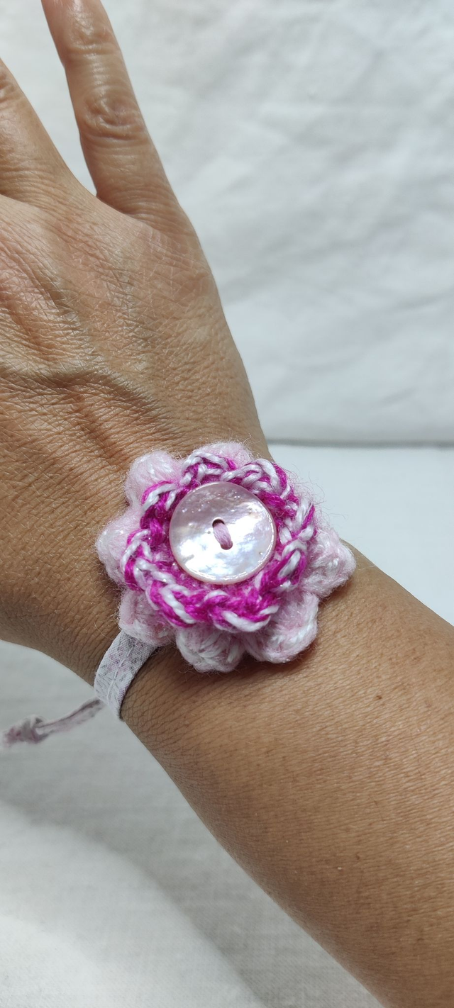 Bracelet Parterre rose poudré