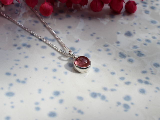 Anhänger Turmalin Rosa 2