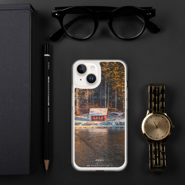 Cover iPhone in silicone house autumn leaf