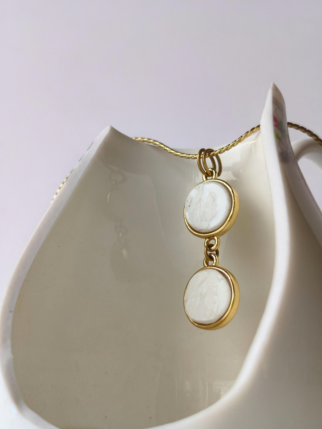 Pendentif - porcelaine allemande - KPM Berllin - no.2