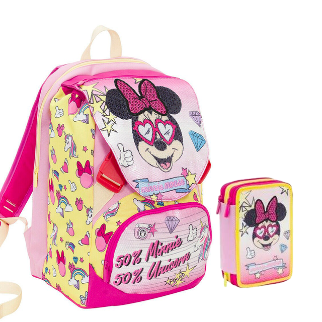 Schoolpack Minnie - Unicorn SEVEN (Zaino + Astuccio)  