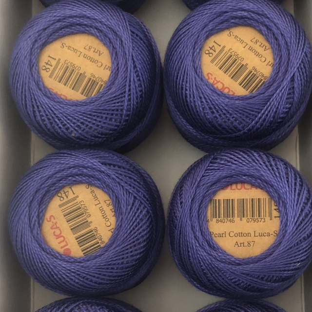 Pearl Embroidery Thread by Luca-S 100g balls