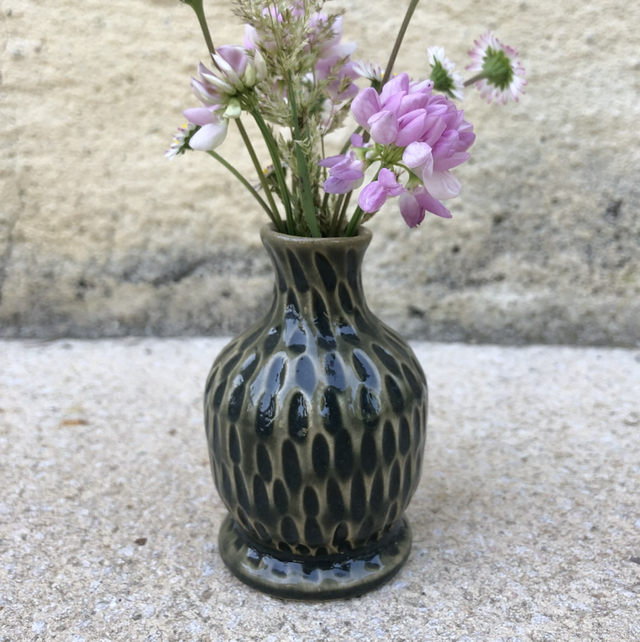 Green vase 