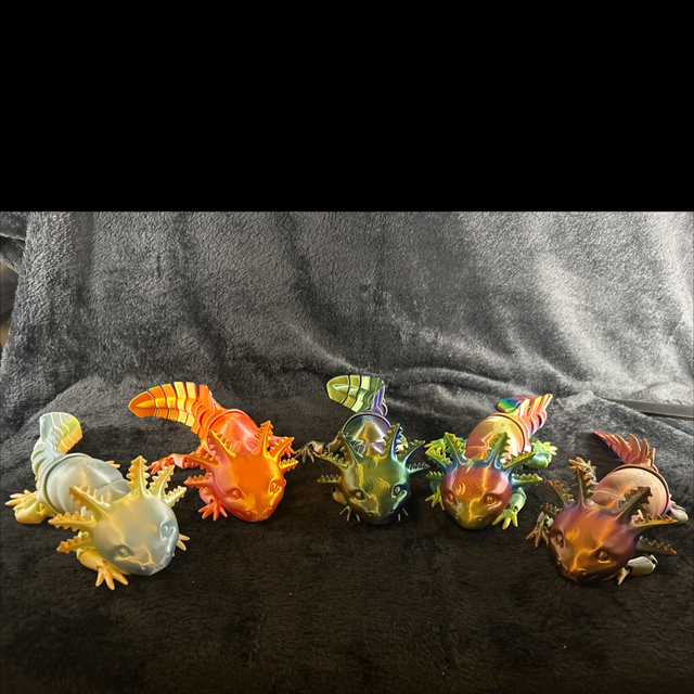 Small TikTok Axolotl