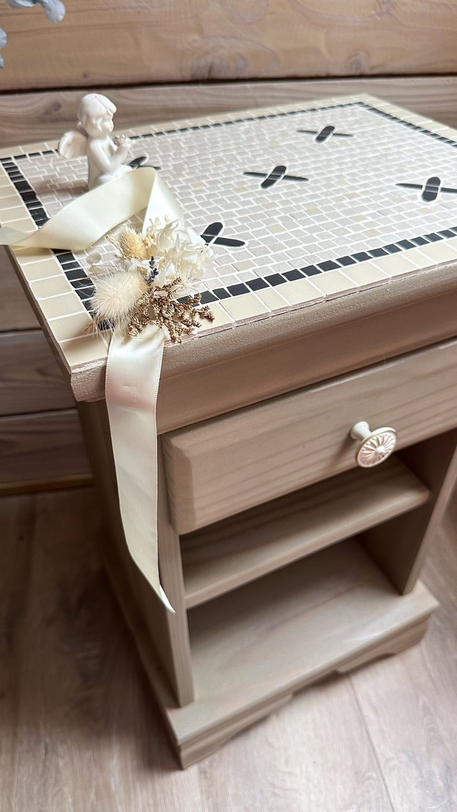 CHARLES, Chevet en mosaïque de grès cérame